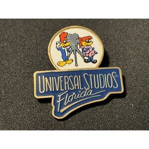 Vintage Woody Woodpecker Universal Studios Florida Brooch/Pendant
